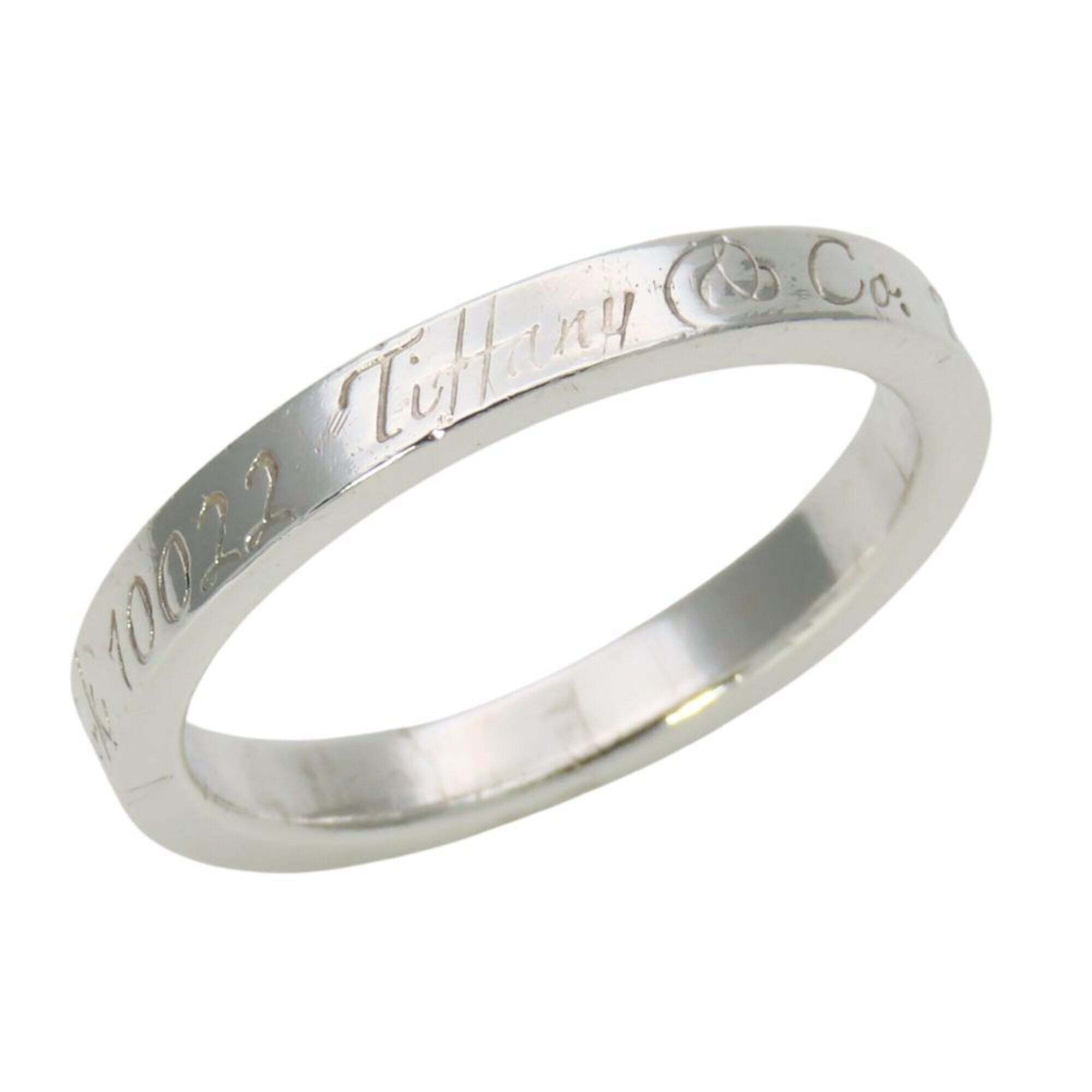 Tiffany & Co. Notes Narrow New York Ring, Sv925, Women's.